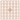 Pixelhobby Midi Pärlor 273 Ljus Persika hudfärg 2x2mm - 140 pixels