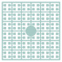 Pixelhobby Midi Pärlor 272 Väldigt ljus Turkosblå 2x2mm - 140 pixels
