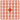 Pixelhobby Midi Pärlor 250 Mörk Orange 2x2mm - 140 pixels