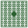 Pixelhobby Midi Pärlor 244 Ljus Julgrön 2x2mm - 140 pixels
