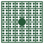 Pixelhobby Midi Pärlor 242 Julgrön 2x2mm - 140 pixels