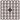 Pixelhobby Midi Pärlor 230 Extra mörk hudfärg 2x2mm - 140 pixels