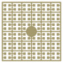 Pixelhobby Midi Pärlor 228 Matt Brun 2x2mm - 140 pixels