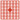 Pixelhobby Midi Pärlor 224 Ljus Orangeröd 2x2mm - 140 pixels