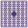 Pixelhobby Midi Pärlor 206 Extra mörk Violett 2x2mm - 140 pixels