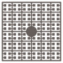 Pixelhobby Midi Pärlor 183 Mörk Grå 2x2mm - 140 pixels