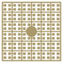 Pixelhobby Midi Pärlor 175 Hasselnötsbrun 2x2mm - 140 pixels