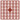 Pixelhobby Midi Pärlor 160 Mörk Terracotta 2x2mm - 140 pixels
