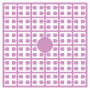 Pixelhobby Midi Pärlor 139 Dov Lila 2x2mm - 140 pixels