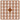 Pixelhobby Midi Pärlor 131 Mahognybrun 2x2mm - 140 pixels