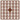 Pixelhobby Midi Pärlor 130 Mörk Mahognybrun 2x2mm - 140 pixels