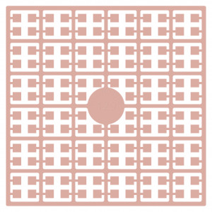 Pixelhobby Midi Prlor 129 Ljus Rosa 2x2mm - 140 pixels