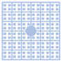 Pixelhobby Midi Pärlor 109 Ljus Blå 2x2mm - 140 pixels