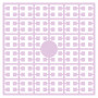Pixelhobby Midi Pärlor 105 Ljus Violett 2x2mm - 140 pixels