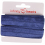 Infinity Hearts Vikresår 20mm 370 Marinblå - 5m