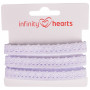 Infinity Hearts Spetsband Polyester 11mm 01 Vit - 5m