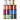 Presentsnören, mixade färger, B: 10 mm, blank, 15x250 m/ 1 förp.