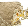 Slagmetall, 16x16 cm, 25 ark, guld