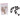 Infinity Hearts Säkerhetsögon/Amigurumi ögon Klar 16mm - 5 par - Andra sortering