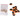 Infinity Hearts Säkerhetsögon/amigurumiögon Orange 30mm - 5 par - 2a sortering