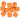 Infinity Hearts Pärlor Geometriska Silikon Orange 14mm - 10 st