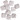 Infinity Hearts Pärlor Geometriska Silikon Pärlgrå 14mm - 10 st