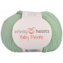 Infinity Hearts Baby Merino Garn Unicolor 13 Pastelgrön