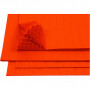 Dragspelspapper, orange, 28x17,8 cm, 8 ark/ 1 förp.