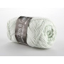 Mayflower Cotton 8/4 Garn Unicolor 1486 Ljus Mintgrön