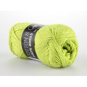 Mayflower Cotton 8/4 Garn Unicolor 1446 Ljusgrön
