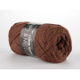 Mayflower Cotton 8/4 Garn Unicolor 1437 Rödbrun