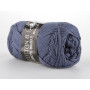 Mayflower Cotton 8/4 Garn Unicolor 1421 Jeansblå