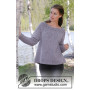  Agnes Sweater by DROPS Design - Blus stickmönster str. S - XXXL