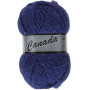 Lammy Canada Garn Unicolor 860 Mörk Royalblå