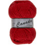 Lammy Canada Garn Unicolour 043 Röd
