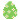 Påskägg Grön Pixelhobby - Påsk-pärlmönster