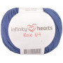 Infinity Hearts Rose 8/4 Garnpaket Unicolor 114 Marinblå - 20 st.