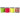 Knytsnöre, tjocklek 1 mm, 8x28 m, neonfarver