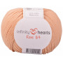 Infinity Hjärtan Rose 8/4 Garn Unicolor 242 Ljus Terrakotta