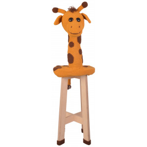 Giraff-pall från Rito Krea - Pall-överdrag Virkmönster