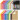 Colorbar Rivkartong, mixade färger, A4, 210x297 mm, 250 g, 10 ark/ 32 förp.