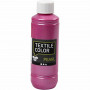 Textilfärg, cyklamen, pärlemor, 250 ml/ 1 flaska