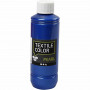 Textile Color, blå, pärlemor, 250 ml/ 1 flaska