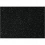 Hobbyfilt, svart, A4, 210x297 mm, tjocklek 1 mm, 10 ark/ 1 förp.