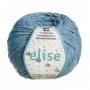 Järbo Elise Garn Unicolor 69216 Jeansblå