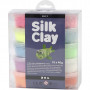 Silk Clay®, 10x40 g, ass. färger, Basic 2