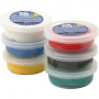 Silk Clay®, 6x14 g, assorterade färger, standardfärger