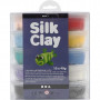 Silk Clay®, 10x40 g, mixade färger, Basic 1