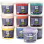 Silk Clay®, mixade färger, 10x650 g/ 1 förp.