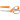 Fiskars Universal Skräddarsax Softgrip Orange 21cm 